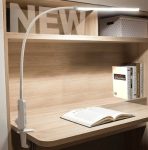 반디엘이디 큐브 와이드 LED 스탠드 집게형 23W