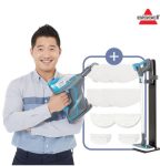 비쎌 슬림 스팀청소기 ULTRA 패키지_2 (걸레8P거치대 구성)