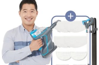 비쎌 슬림 스팀청소기 ULTRA 패키지_2 (걸레8P거치대 구성)