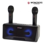 몽크로스 휴대용 듀얼 마이크 블루투스 노래방 세트