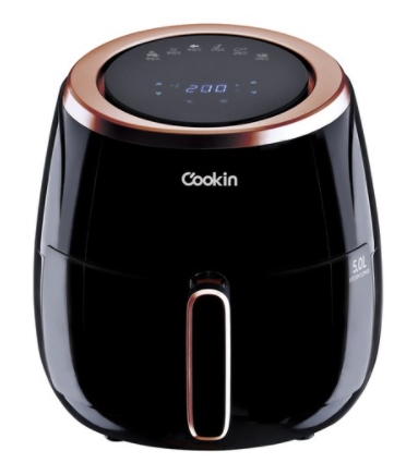 키친플라워 쿠킨 대용량 디지털 에어프라이어 5.0L