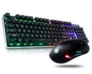 앱코 HACKER 레인보우 LED 게이밍 키보드